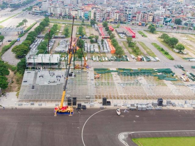 Gấp rút tháo dỡ các hạng mục cuối cùng của đường đua F1 nghìn tỉ ở Hà Nội