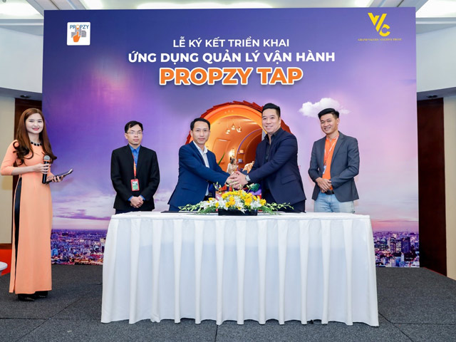 V V C Green lựa chọn Propzy TAP để nâng cao năng lực quản lý 10 dự án tại Hà Nội