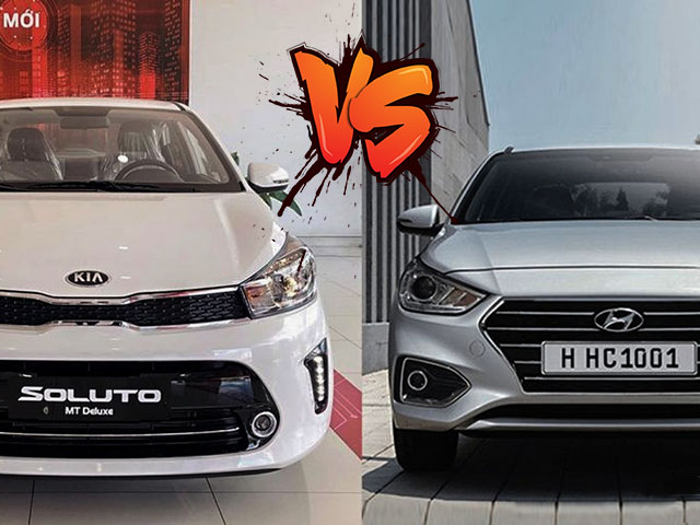 So sánh KIA Soluto và Hyundai Accent - kẻ cân sức, người cân tài