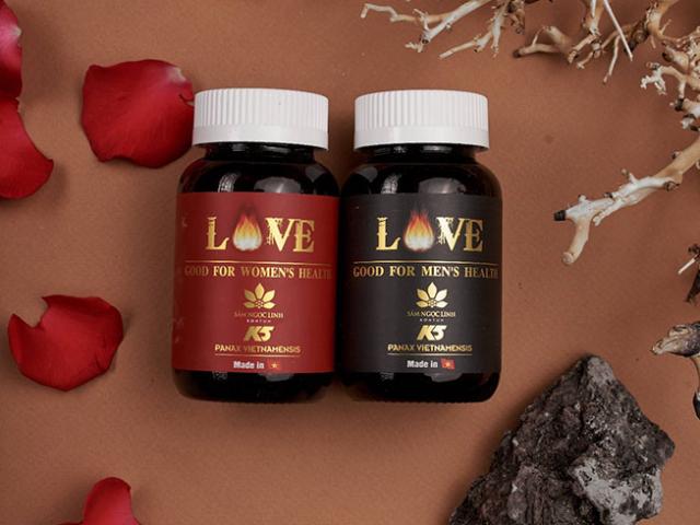 LOVE – sản phẩm chăm sóc sức khỏe, sắc đẹp mới của Sâm Ngọc Linh Kon Tum K5