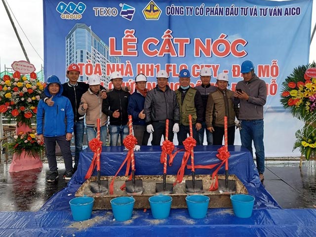 Sự kiện cất nóc chung cư NOXH Garden City Đại Mỗ