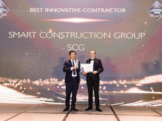 SCG được vinh danh là Nhà thầu xây dựng đột phá nhất Đông Nam Á 2020