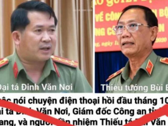 Tin tức 24h qua: Công an An Giang khởi tố vụ án liên quan việc cắt ghép lời đại tá Đinh Văn Nơi
