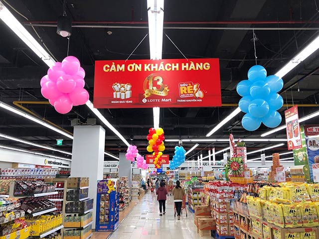 LOTTE Mart tung siêu khuyến mại tri ân khách hàng nhân dịp sinh nhật