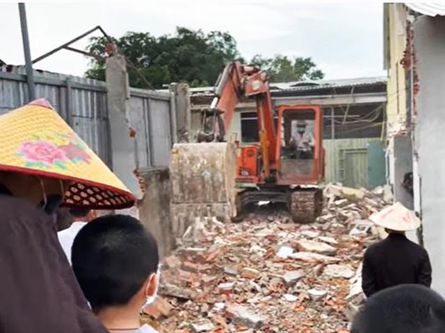 Tịnh thất Bồng Lai "bị đập phá tan hoang" sau khi Công an vào cuộc điều tra gây xôn xao