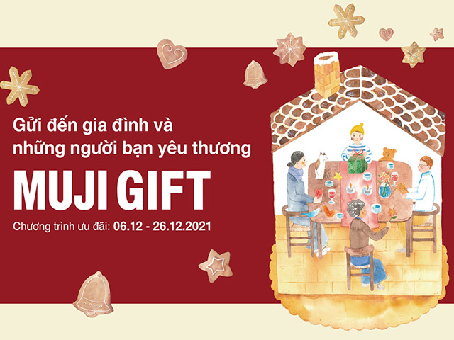 Giáng sinh cùng MUJI – Mùa lễ hội an lành, tràn ngập ưu đãi