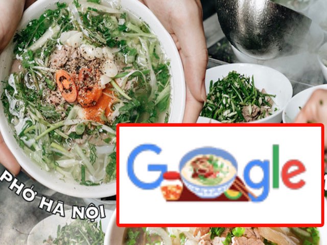 Doodle Phở Việt Nam 'phủ sóng' trang chủ Google tại 19 quốc gia