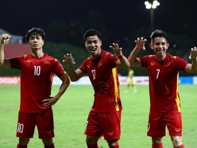 ĐT Việt Nam nhận thưởng nóng tiền tỷ sau chiến thắng Malaysia