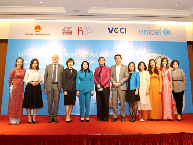 Generali tài trợ hơn 1 triệu Euro cho UNICEF hỗ trợ phát triển toàn diện trẻ em Việt Nam