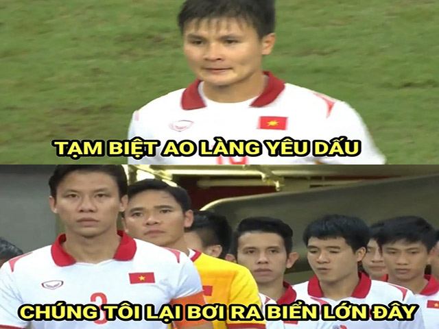 Ảnh chế: ĐT Việt Nam chia tay AFF Cup 2020, trở về đá VL World Cup