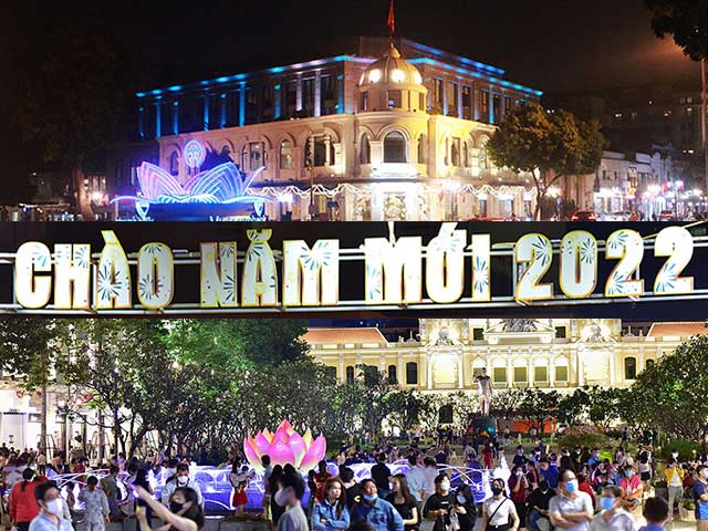 Đường phố Hà Nội, TP.HCM trước thời khắc giao thừa đặc biệt giữa dịch COVID-19